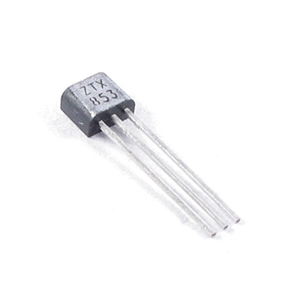 ZTX853-ND Transistor Planar de Silicio NPN, 100 Vce, Alta Corriente a 4 Amp, 130 MHz, Potencia Media de 1.2 Watt, TO-92.