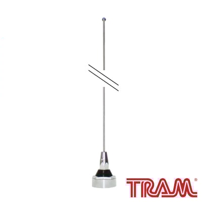 1115 Antena móvil VHF / UHF, ajustable en campo, rango de frecuencia 136-940 MHz