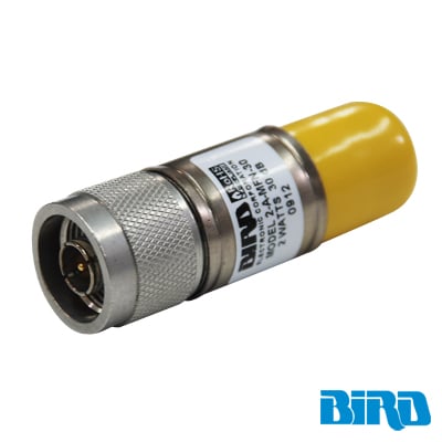 2AMFN-30 Atenuador en Línea de 30 dB, 2 W. Máximo, CD-4 GHz, Conectores N Macho-Hembra.