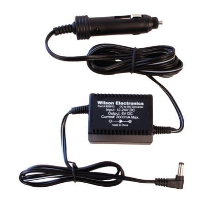 859-913 Adaptador de corriente DC / DC para vehículos.  6 Vcc  / 2A  Compatible con los amplificadores de señal celular Drive 4G-X, Drive 4G-X OTR y Drive 4G-M.