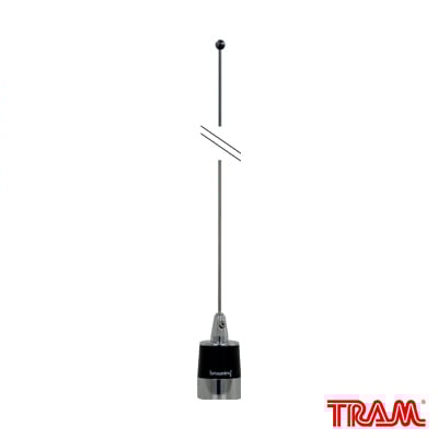 BR-160 Antena Móvil VHF, Banda Baja, Rango de Frecuencia 144-174 MHz.