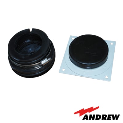 SCE-12 Placa y goma pasamuro para cable coaxial de 1/2