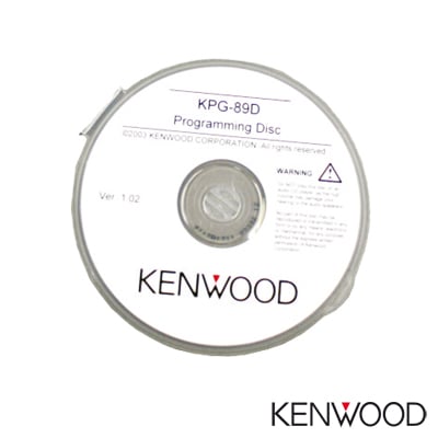 KPG-100DK-V1.40 Software para Programación de Radios y Repetidores KENWOOD. Para Radios TK2212 y TK3212.