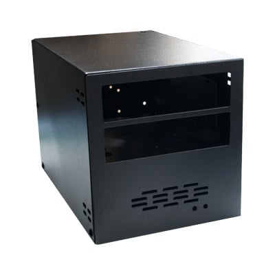 SR-40K Gabinete para instalación de dos radios móviles Kenwood.