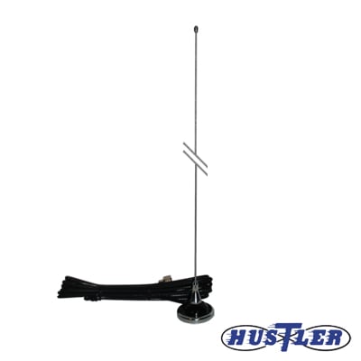 UGMPL Antena Móvil VHF/UHF 140-500 MHz, Ajustable en Campo, Ganancia Unitaria