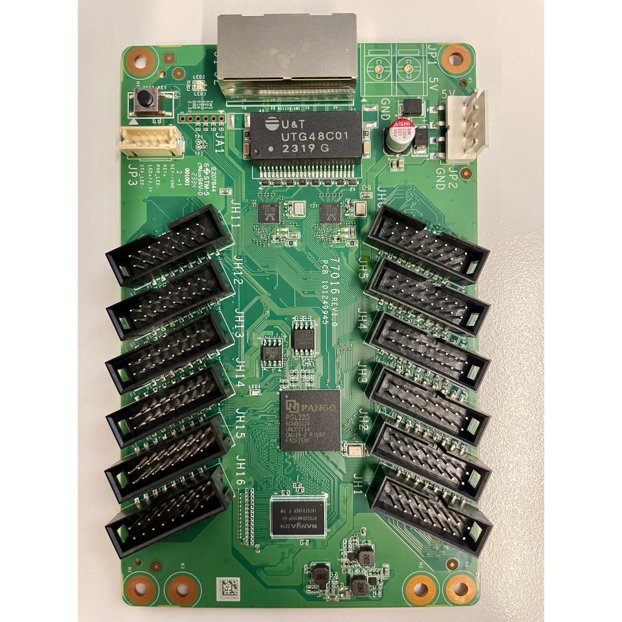 DS-DR31H-12 Caja con 100 Tarjetas Receptoras / 12 puertos /  Compatibles con Módulos Hikvision (serie DSD41Qxxx)