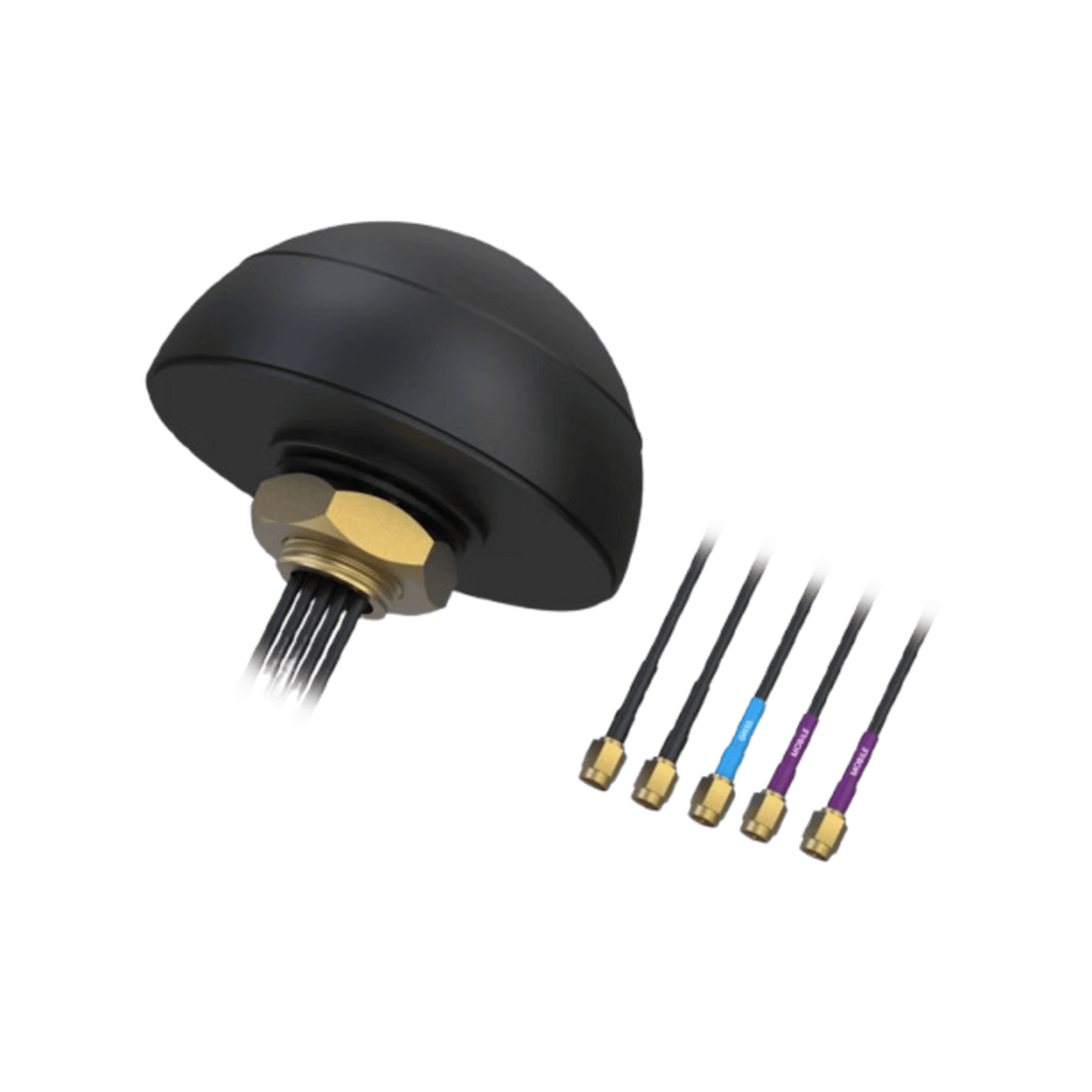 PR1KCO28 Antena combinada LTE / Wi-Fi / GNSS con cable de 3 metros para Router LTE Teltonika