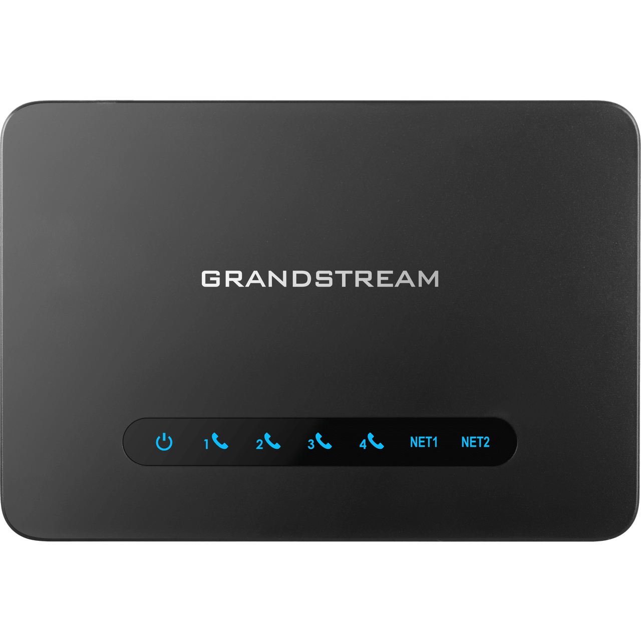 HT-814-V2 Gateway VoIP con Router NAT / 4 Puertos FXS (Conectar Teléfono Análogo) / Router NAT Gigabit Integrado / Cifrado AES Reforzado / Aprovisionamiento Automático / Soporta SIP y Fax T.38