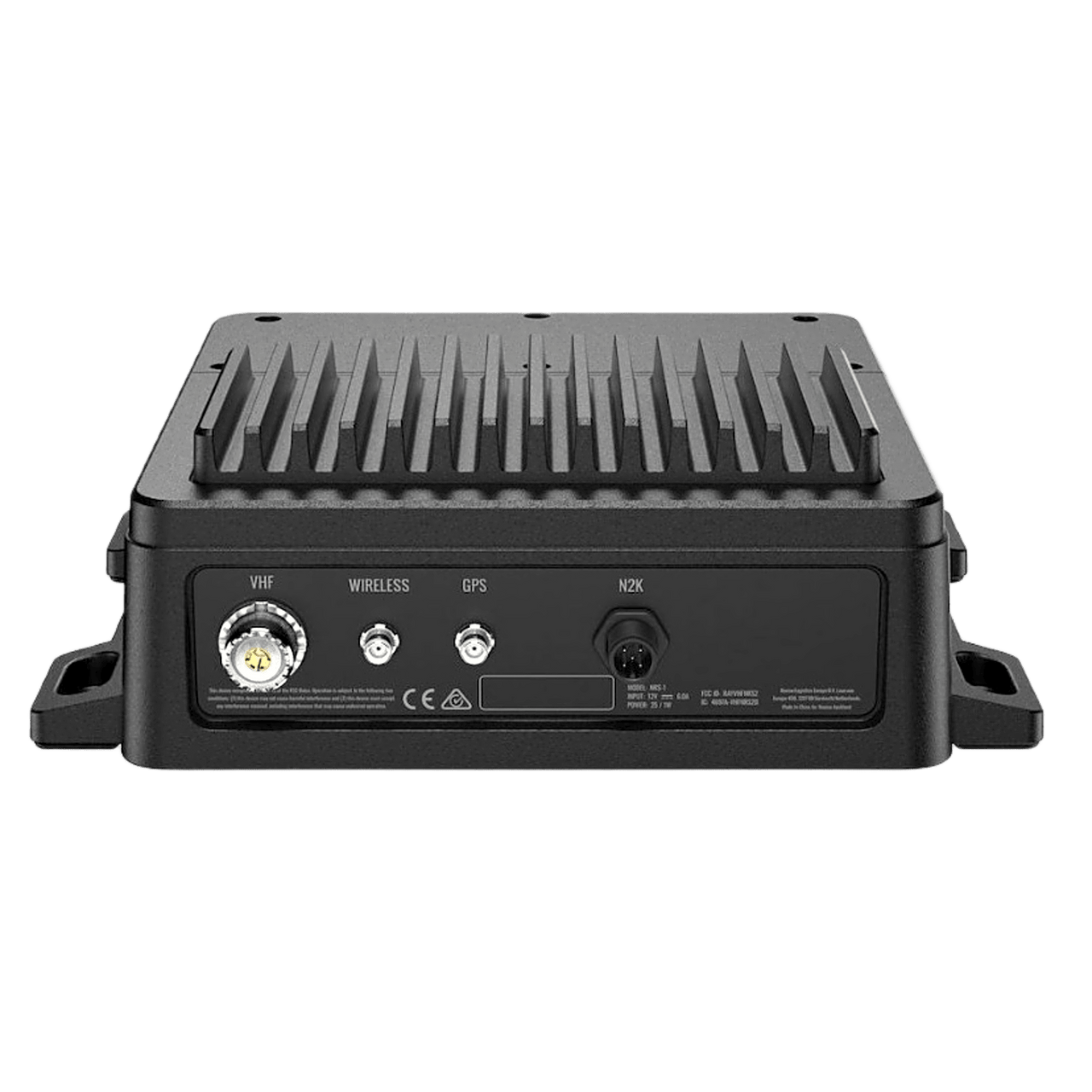 000-15641-001 Radio Marina VHF Simrad NRS-1 / Hasta 8 Manos Libres (4 Cableados y 4 Inalámbricos) / 4 Altavoces Externos / Caja Negra