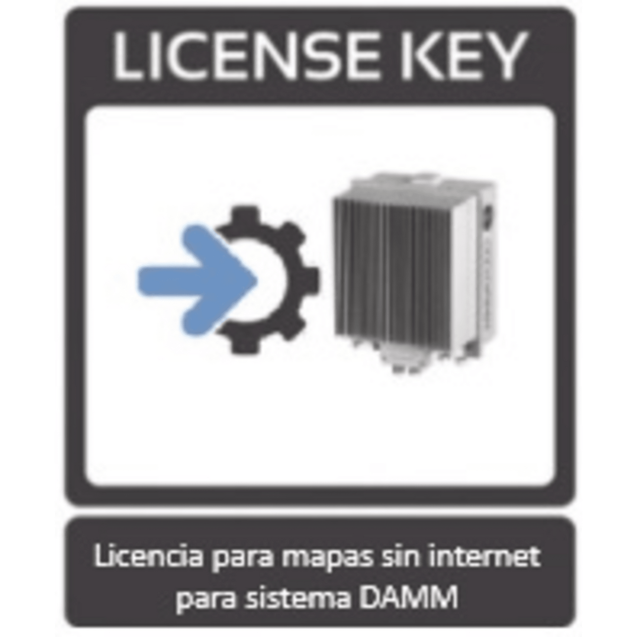 TFDLDISP3MAPS Licencia de mapas OFFLINE para sistema de despacho DAMM