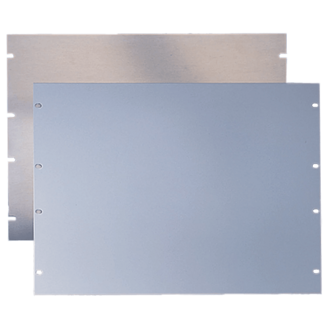P19RP2UP Tapa Ciega Para Rack Estándar de 19in, Plano, de Acero, 2 UR, Color Gris