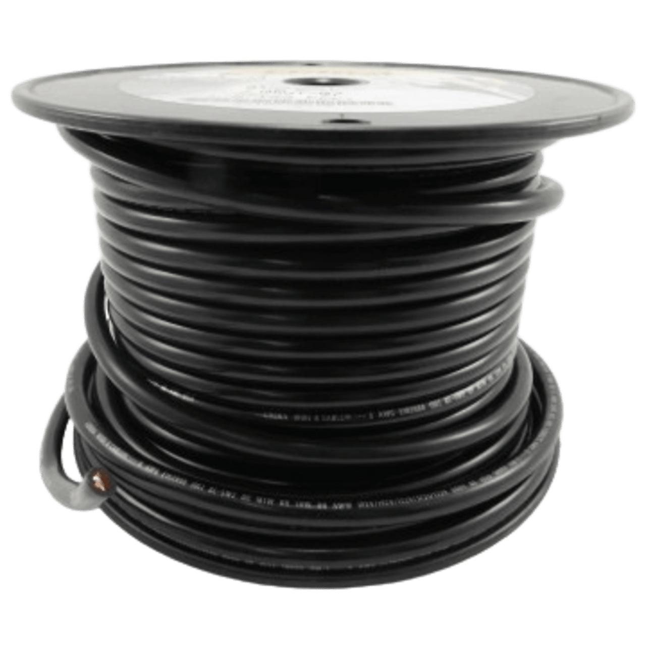 A2008T-07-100 Cable Primario Marino Color Rojo Calibre 8 AWG / 100 Pies Rollo / PVC Retardante de Llama Negro / Cobre Estañado Clase K / 600V 105°C / Cumple UL 1015-1028-1230-1231