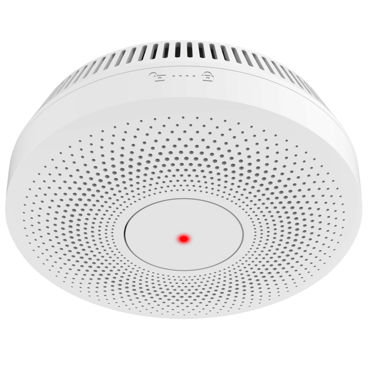 HF-S3E-R Detector de Humo Interlink / Doble Tecnología de Sensor de Luz / Alarma Auditiva 85dB / Batería de Litio 10 Años / Autoverificación / Control Remoto Inalámbrico / Interconectable 30 Dispositivos