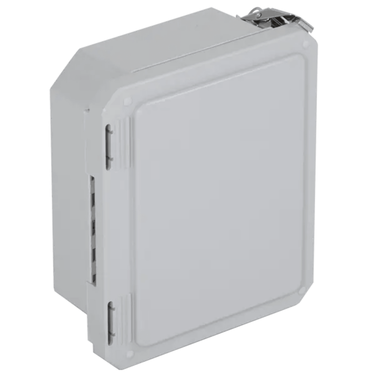 EF080604-O Caja Impermeable De Fibra De Vidrio, 8.77 (22.27cm) Alto x 6.77 (17.19cm) Ancho x 4.06 (10.31cm), Sin Ventanilla, Listado UL/cUL, Hecho En EE.UU, Serie EnviroArmour®