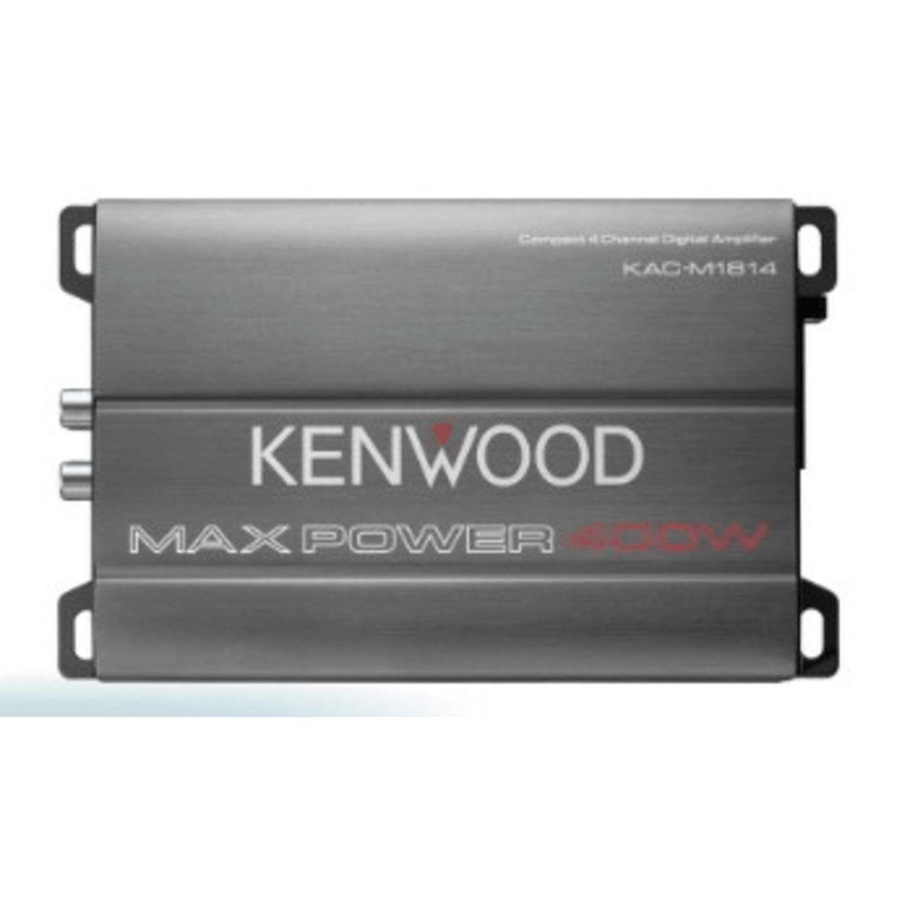 KACM-1814 Amplificador Clase D KAC-M1814 / 400W Max / 45W x 4 RMS (4?) / 45W x 4 RMS (2?) / 90W x 2 Puenteado / Filtros Ajustables HPF/LPF / Entrada a Nivel de Altavoz / Recubrimiento Conformal / Compacto / Para Automóvil, Marina, ATV y Motocicle