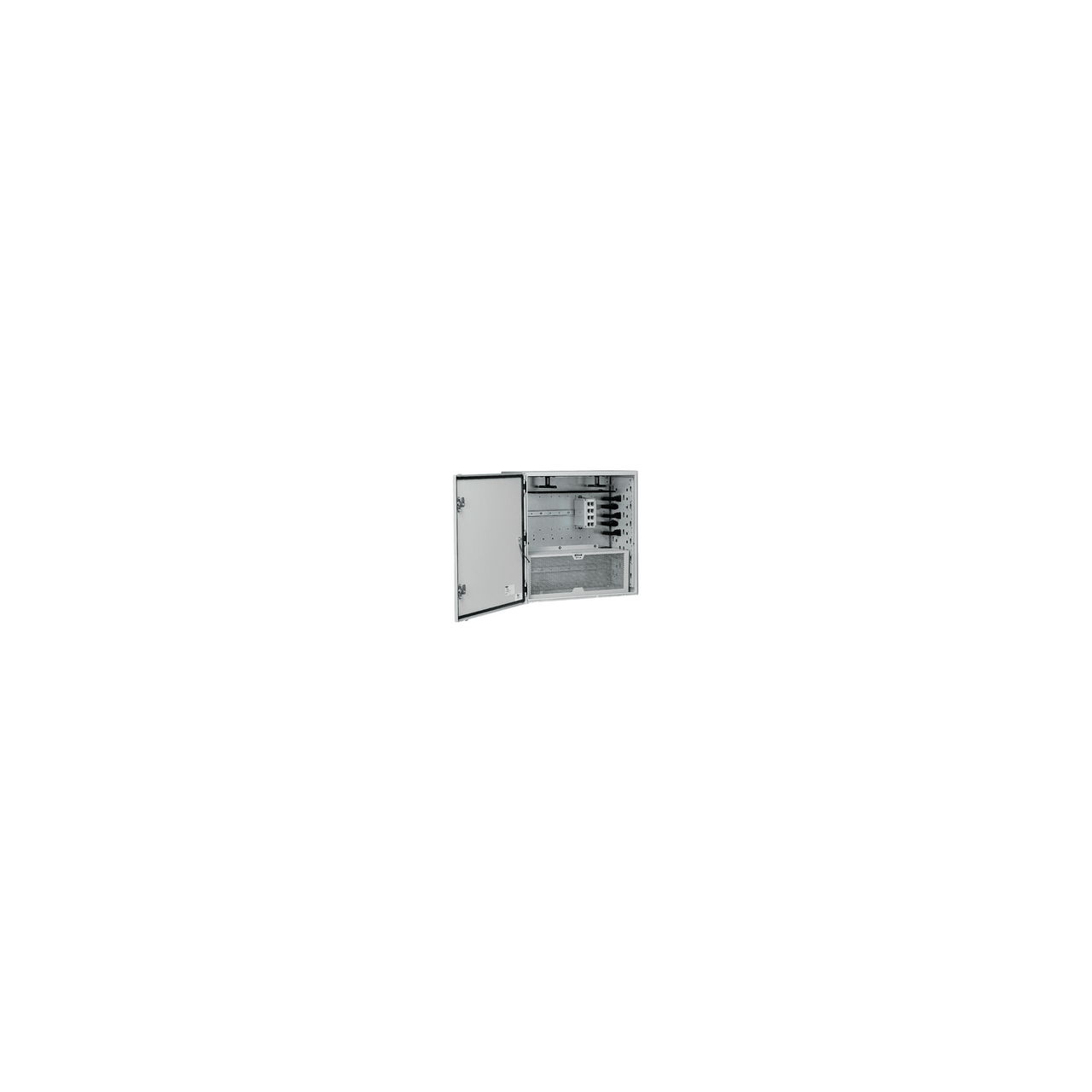 Z22C-S Gabinete de Zona de Instalación en Pared, Uso Industrial con Clasificación UL tipo IP66 y 4/12/4X, de 610 x 295 x 610 mm, de Acero, Color Gris