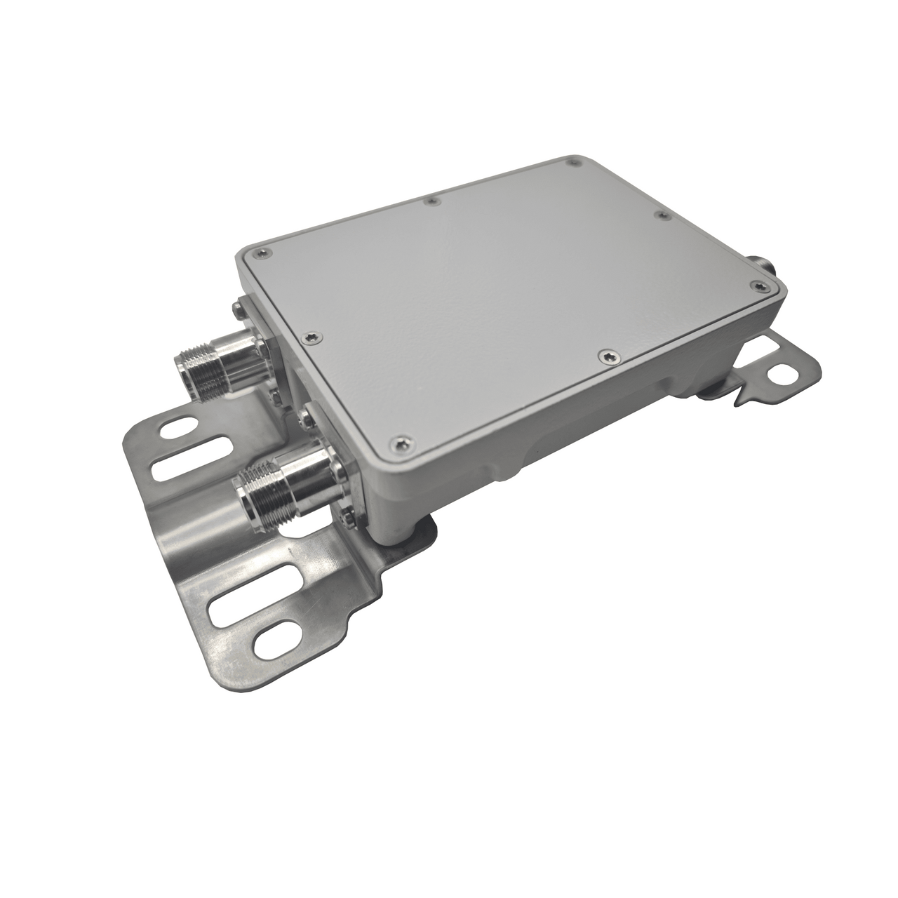 EP-COMB-2B Combinador de Bandas de Dos Vías EP-COMB-2B / Rango de Frecuencia 698-960 MHz y 1710-2700 MHz / Bajo PIM / Alta Rechazo Fuera de Banda / Potencia Continua 300 W / Pico 800 W / Conectores N Hembra / IP40