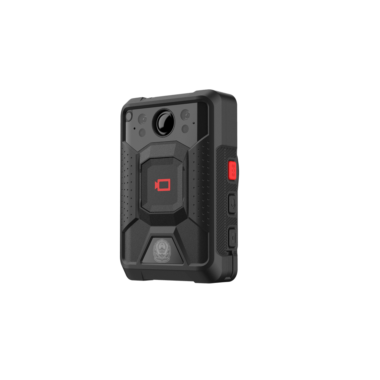 DS-MCW417/64G/GLE Body Camera Portátil / Grabación a 2K / Pantalla 2.4 LCD / IP67 / H.265 / 32 GB de Almacenamiento / GPS / WIFI / 3G y 4G / Fotos de Hasta 30 Megapixel / Micrófono Integrado