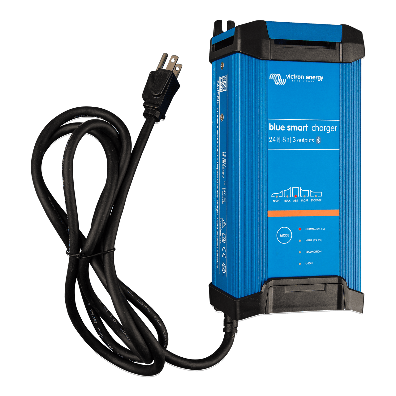 BSIP2224/16 Blue Smart IP22 24/16(1) / Cargador de Baterías 24V, 16A / Para Ambientes Marinos y Terrestres. /  Bancos de 110 a 210 Ah