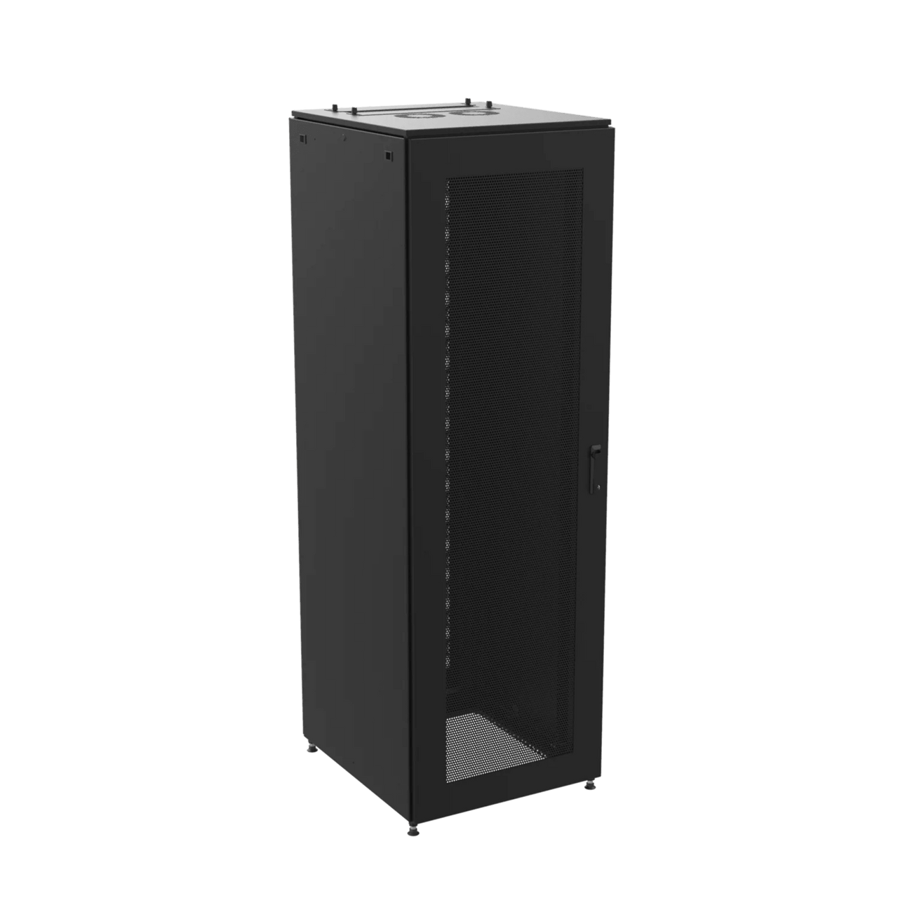 PS1C1269B Gabinete de Telecomunicaciones ProLine S1, 600 mm de Ancho, 900 mm de Profundidad, 24 UR, Color Negro