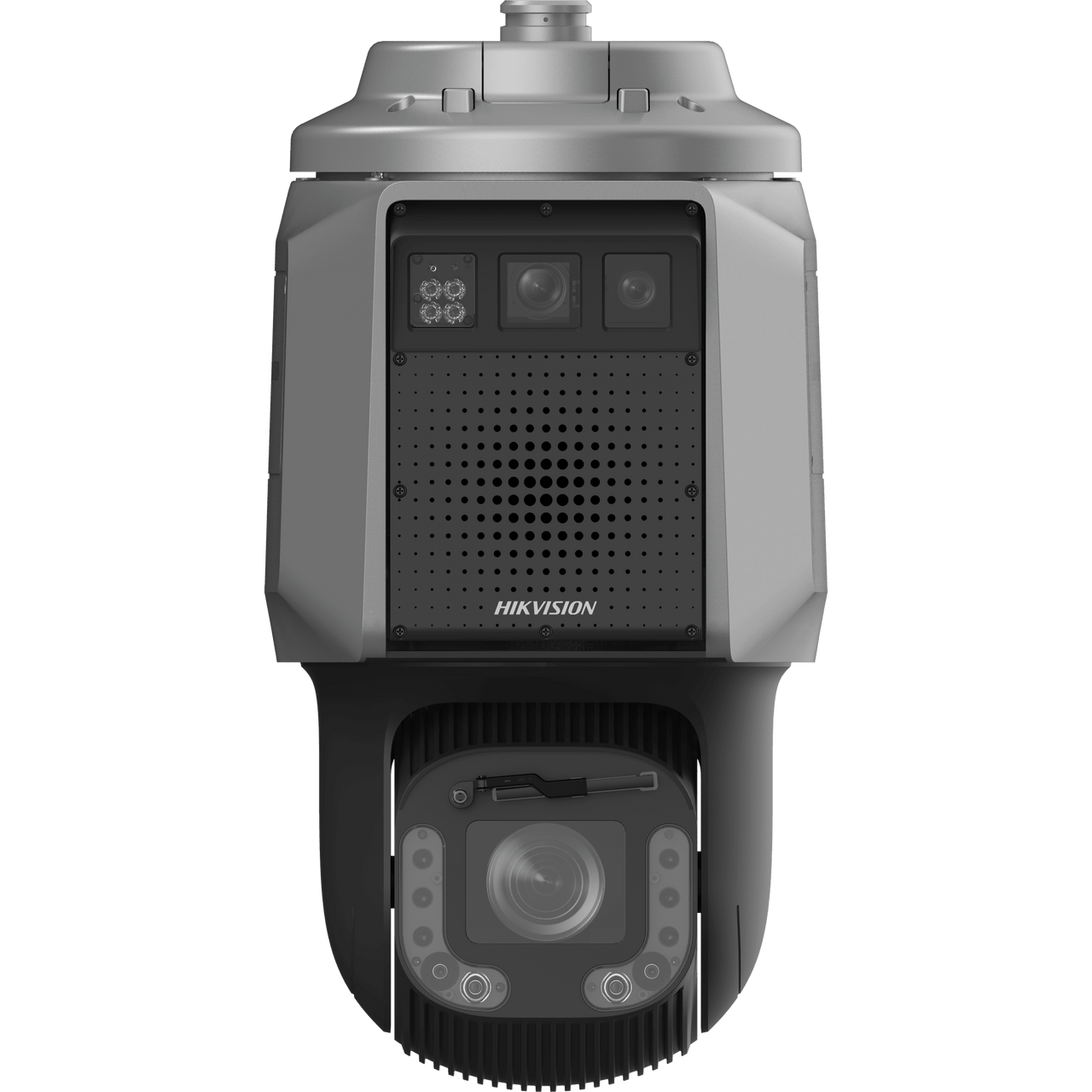 DS-2SR8C432I5XG-LFW/SP/R12/18 Cámara PTZ Radar Triple Cámara Integrada + Radar / Detección de Intrusión Multidimensional / Rango de Detección 200 m / 24.05 GHz a 24.25 GHz / IP67