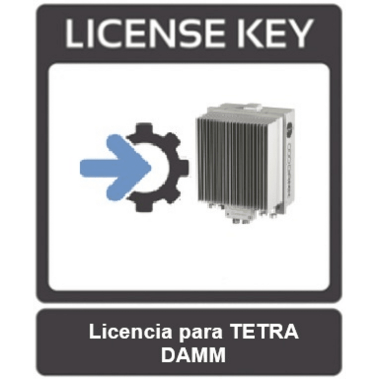 TF-DL-N5-CAR-TETRA Licencia protocolo TETRA para repetidor BS422 de DAMM
