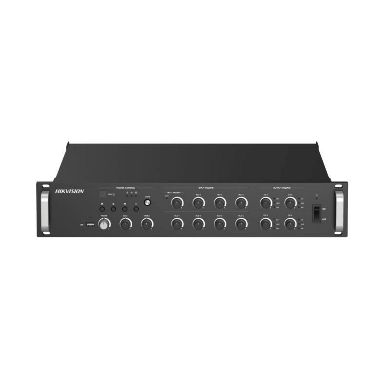 DS-QAZ1A1000G1-VB4 Amplificador de Red 1000 Watts / Compatible con Tareas en Tiempo Real y Programadas / Gestión de Biblioteca de Materiales de Audio / Entrada de Alarma y Programa de Armado / Síntesis de Voz TTS / Doble Opción de Audio Natural / Entrad