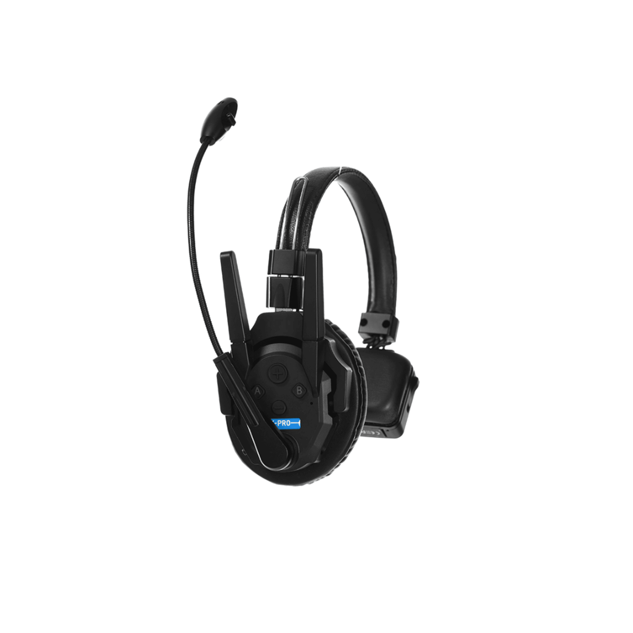 TXPRO1 Intercomunicador Inalámbrico TXtalk Pro / Antenas Externas / Rango 500m / Hasta 13 Unidades Conectadas / Auricular Monoaural / Batería 1050mAh / ABS Ligero y Cuero Suave