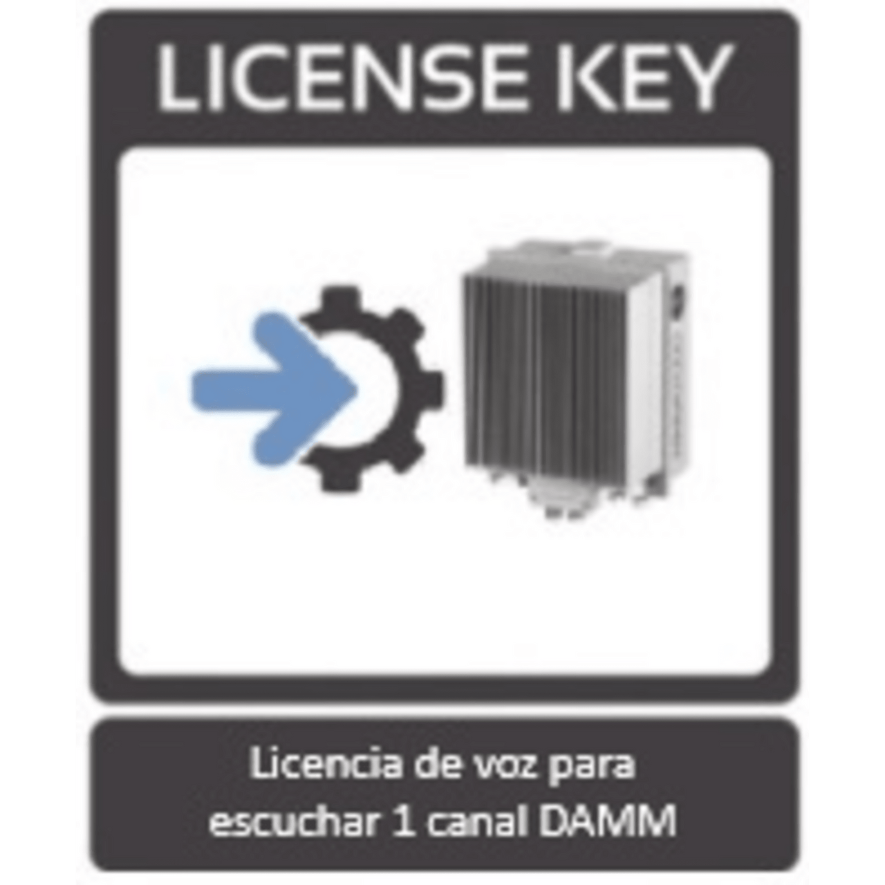 TFDLAPI0CL Licencia de voz para escuchar 1 canal en sist. DAMM