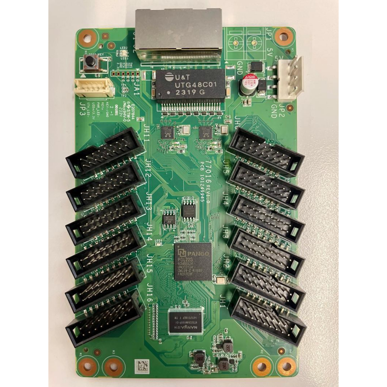 DS-DR31H-12/U Tarjeta Receptora / 12 puertos /  Compatibles con Módulos Hikvision (serie DSD41Qxxx)