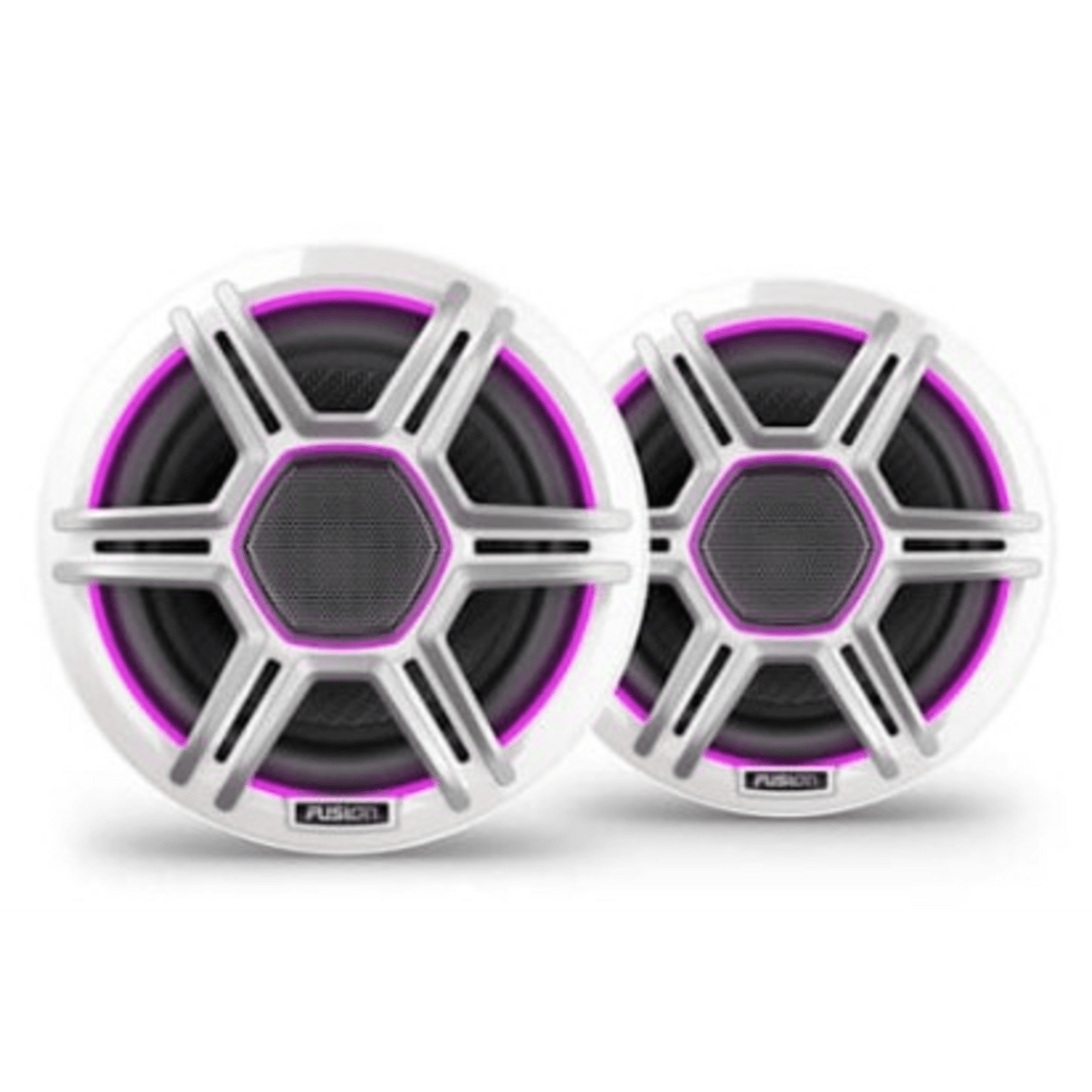 10-02918-01 Altavoz Coaxial de 6.5 Pulgadas / Tecnología CURV® / 75 W RMS / IP66/IP67 / Iluminación LED CRGBW / Conector Resistente al Agua / Garantía de 3 Años