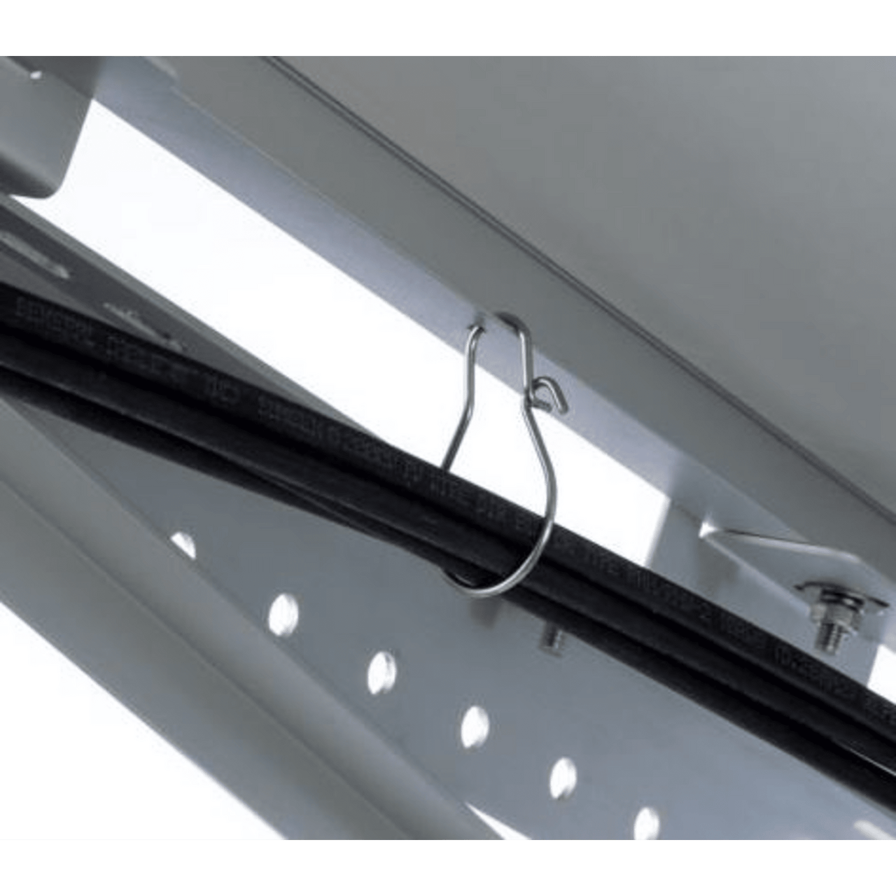 WH10SS-C Gancho para cable solar, Paquete de 100pz