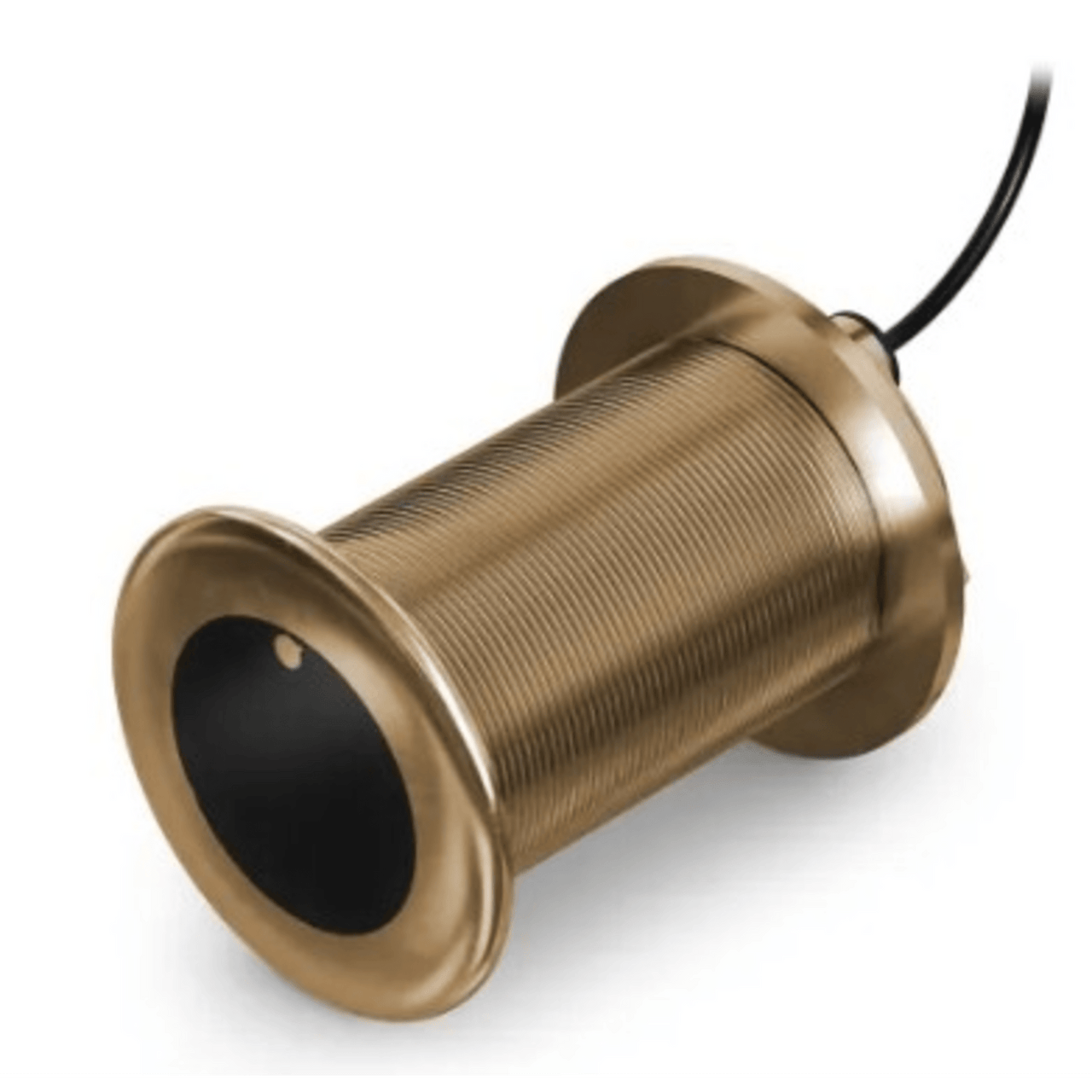 10-02867-01 Sonda CHIRP para Navegación / Banda Media 85-165 kHz / 350 W / Profundidad Máxima 240 m (Agua Salada) 365 m (Agua Dulce) / Ancho de Haz 24°-16° / Compatible con RapidReturn? / Cable 15 m / Carcasa de Bronce