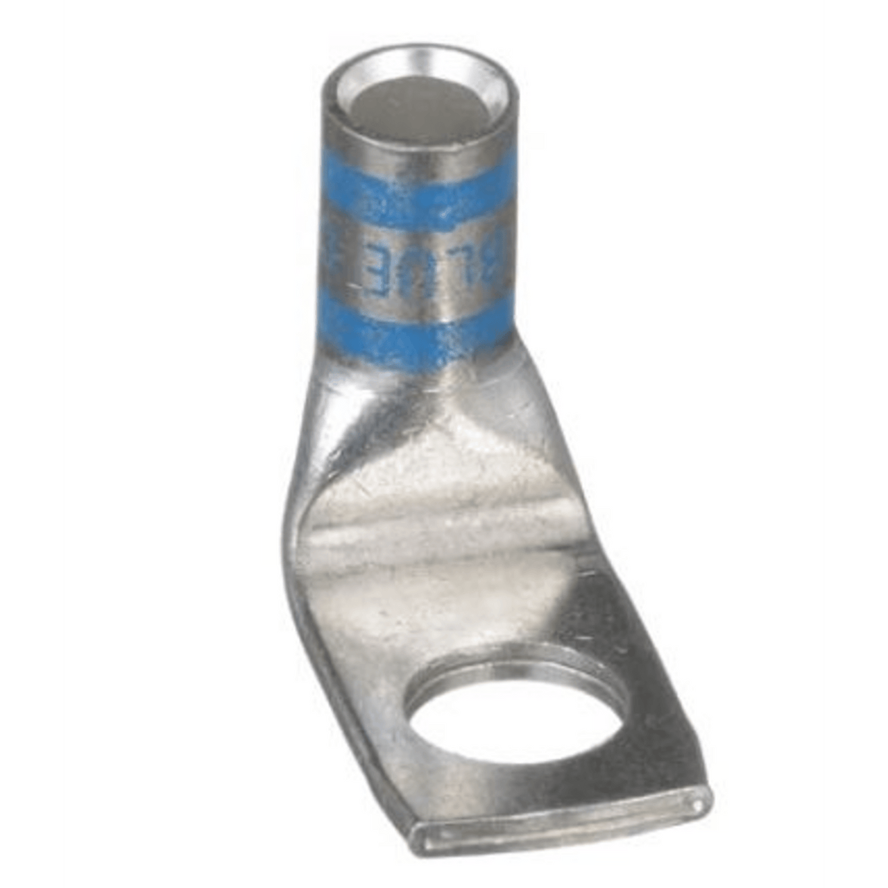 LCAX6-38F-L Zapata de compresión LCAX6-38F-L a 90° grados para cal. 6 Awg, Barreno para tornillo prisionero de 3/8, 1 Pz