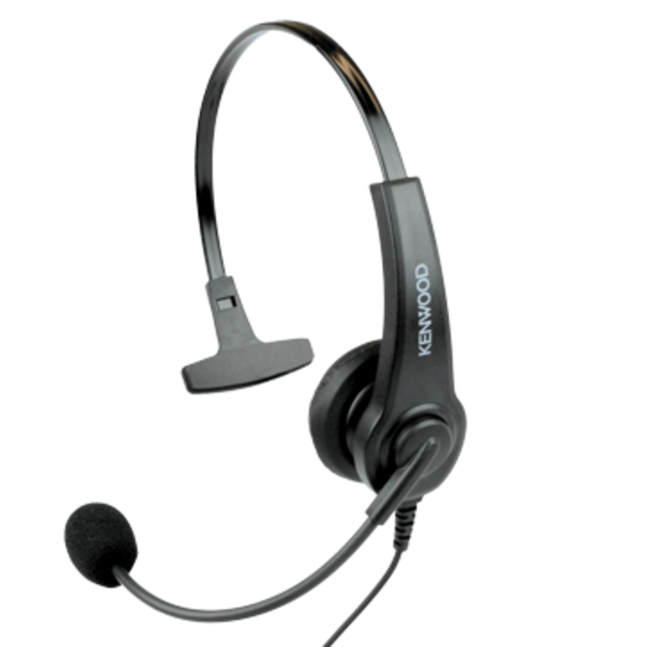 KHS-14C Diadema ligera sobre la cabeza con bocina, micrófono tipo boom y PTT en línea para NX-5200 NX-5300 NX-200 NX-300 NX-3200 NX-3300 TK-480