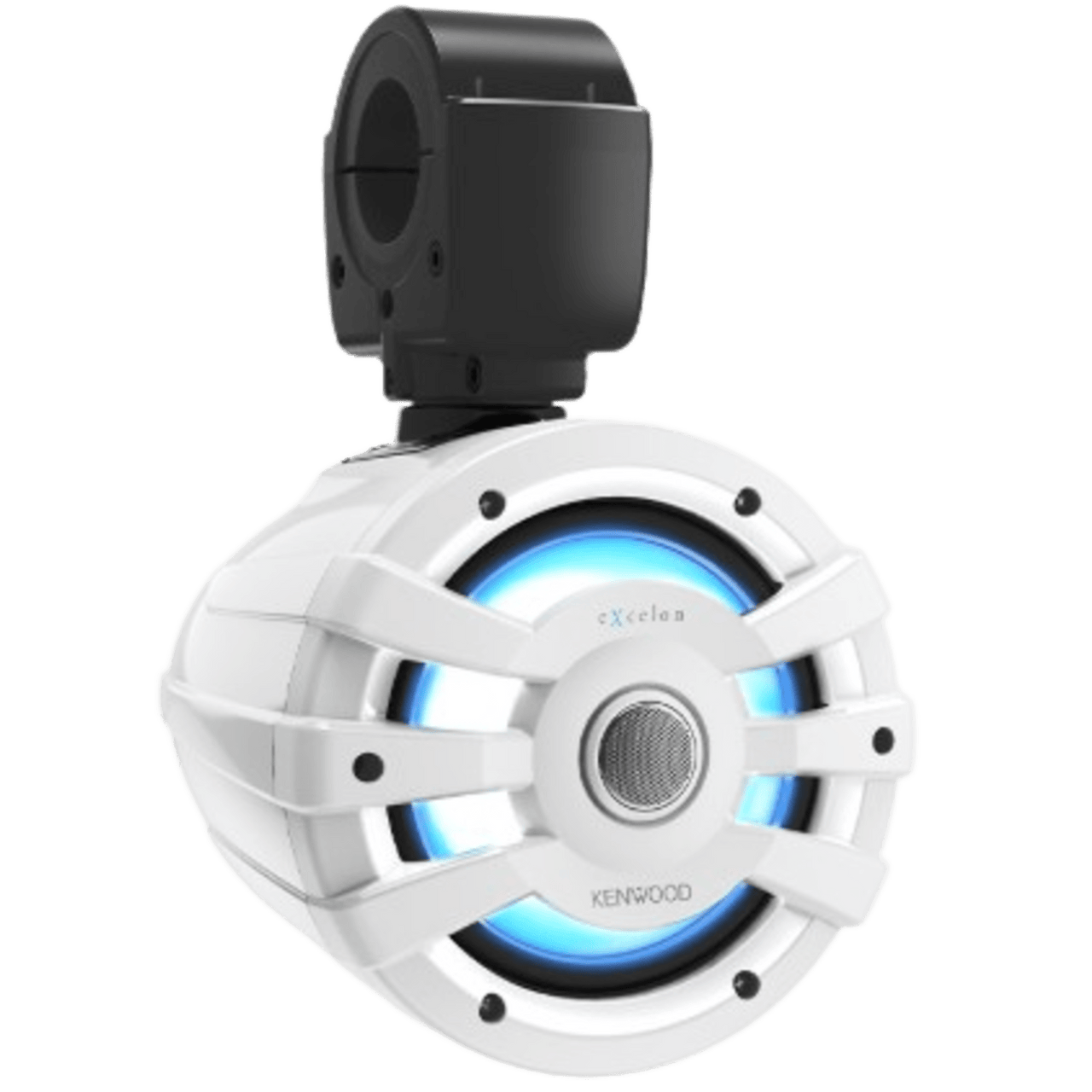 XM77TWL Altavoz de Torre de 100W RMS / 7.7 PP Mica Cone / 4 Ohm / 60Hz-20kHz / IPX6 / RGB Lighting Control / Incluye RF Remote Control / Sincronización de 12 Pares