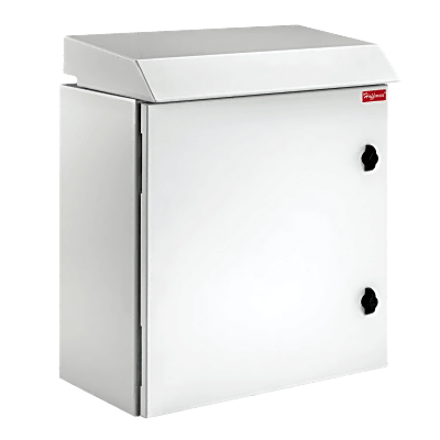 Gabinete Rack 19 UR ProTek Tipo 3R Exterior con Ventiladores y Termostato / 92.2 cm x 60 cm x 61 cm / Acero Gris RAL 7035