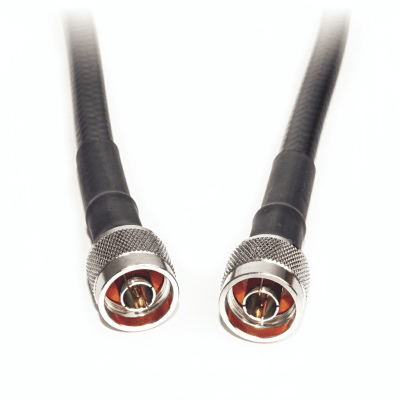 Jumper Coaxial con Cable epcom405 | Conector N Macho en los extremos | 27 metros de longitud.
