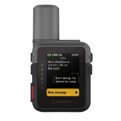 Dispositivo de Comunicación Satelital / SOS Interactivo / Pantalla Táctil MIP 1.9 in / GPS Multibanda / Batería 14 Días / IP67 / MIL-STD-810