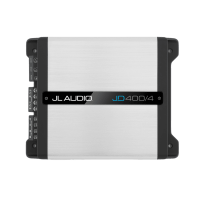 JD400/4 Amplificador de Rango Completo para Coche / 4 Canales / 400 W / Clase D / JL Audio JD Series