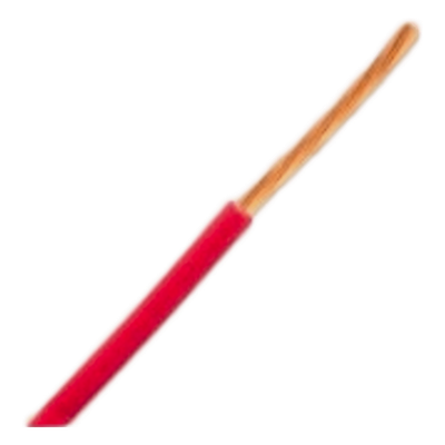 Bobina de 304.8 Metros (1000 Pies) de Cable Automotriz 16 AWG Color Rojo / Cable Primario TXL / Conductor Cobre Desnudo 19/29 / Aislamiento XLPE / Rango Temp. -51°C a 125°C / Especificaciones Ford y Chrysler