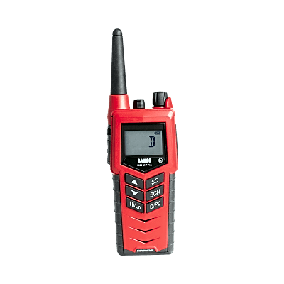 Radio portátil SAILOR 3965 UHF Fire Fighter, intrínsecamente seguro ATEX Class II 2G Ex ib IIB T4