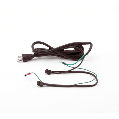 Cable de Alimentación con 2 Conectores para Ventiladores / 1.5 m (4.9 ft) / Conexión a Tierra Positiva / Para Gabinetes Hoffman