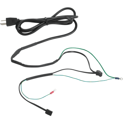 Fan Cord con Termostato Integrado / 1.8 m (5.9 ft) / 115V / 10A / Cobre / Negro / 2 Conectores para Ventiladores