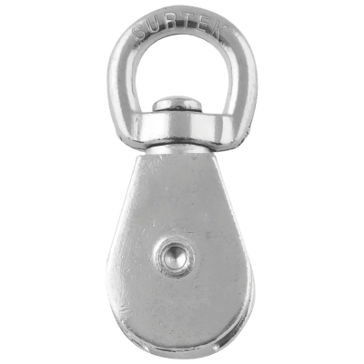 Garruchas para Noria / Fabricación en Zinc / Acabado Niquelado / 4 Diámetros de 3/4" a 2" / Carga Límite de Trabajo 50-90 kg / Polea para Tendedero / Certificación ISO 9001:2008