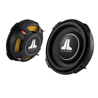 JL Audio® TW3 /10TW3-D4 / Car Audio / Subwoofer Thin-line 10" / Dual 4 ohm / 400W RMS / Polipropileno con Mica / Bobina 2" / Montaje 3.5" (8.9 cm)