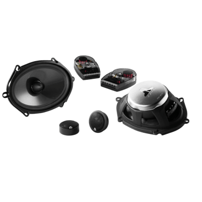 JL Audio® C3 / Car Audio / Altavoces Coaxiales de 2 Vías 5×7″ / 75 W RMS / Respuesta 48 Hz-25 kHz / Cono de Polipropileno Mineral / Tweeter de Cúpula de Seda 25 mm (1″) / Impedancia 4 Ω / Rejillas I