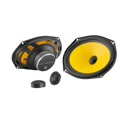 JL Audio® C1 / Car Audio / Sistema de componente bidireccional de 6″ x 9″ / 60 W RMS / 4 Ω / Polipropileno Mineral / Tweeter Cúpula de Aluminio / Conectores de Pala / Rejillas Incluidas