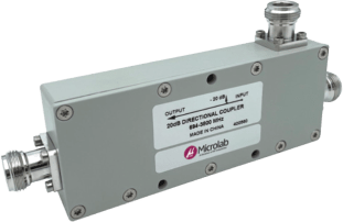 Acoplador Direccional / 694-3800 MHz / 300W / N hembra / 6dB / PIM < -155 dBc / IP65 / Bajo Pérdida