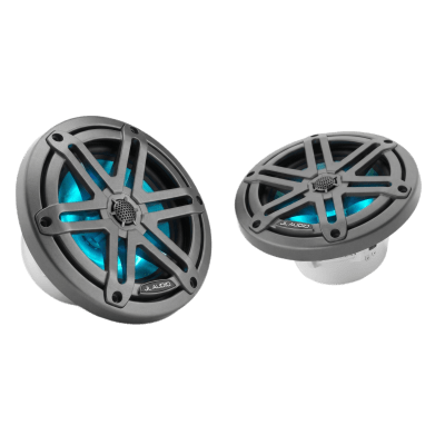 Altavoz Marino Coaxial 6.5" / 60W RMS / 4Ω / Cono de Polipropileno con Mica / Tweeter de Cúpula de Seda 19 mm (0.75") / Iluminación RGB LED / Versiones Clásico y Deportivo